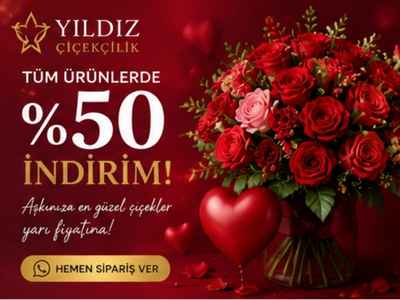 41 Lİ Kırmızı Gül Buketi